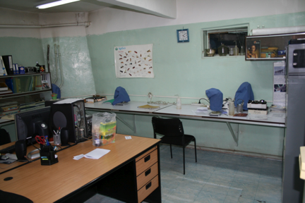 2009 photo of lab space in Ulaanbaatar